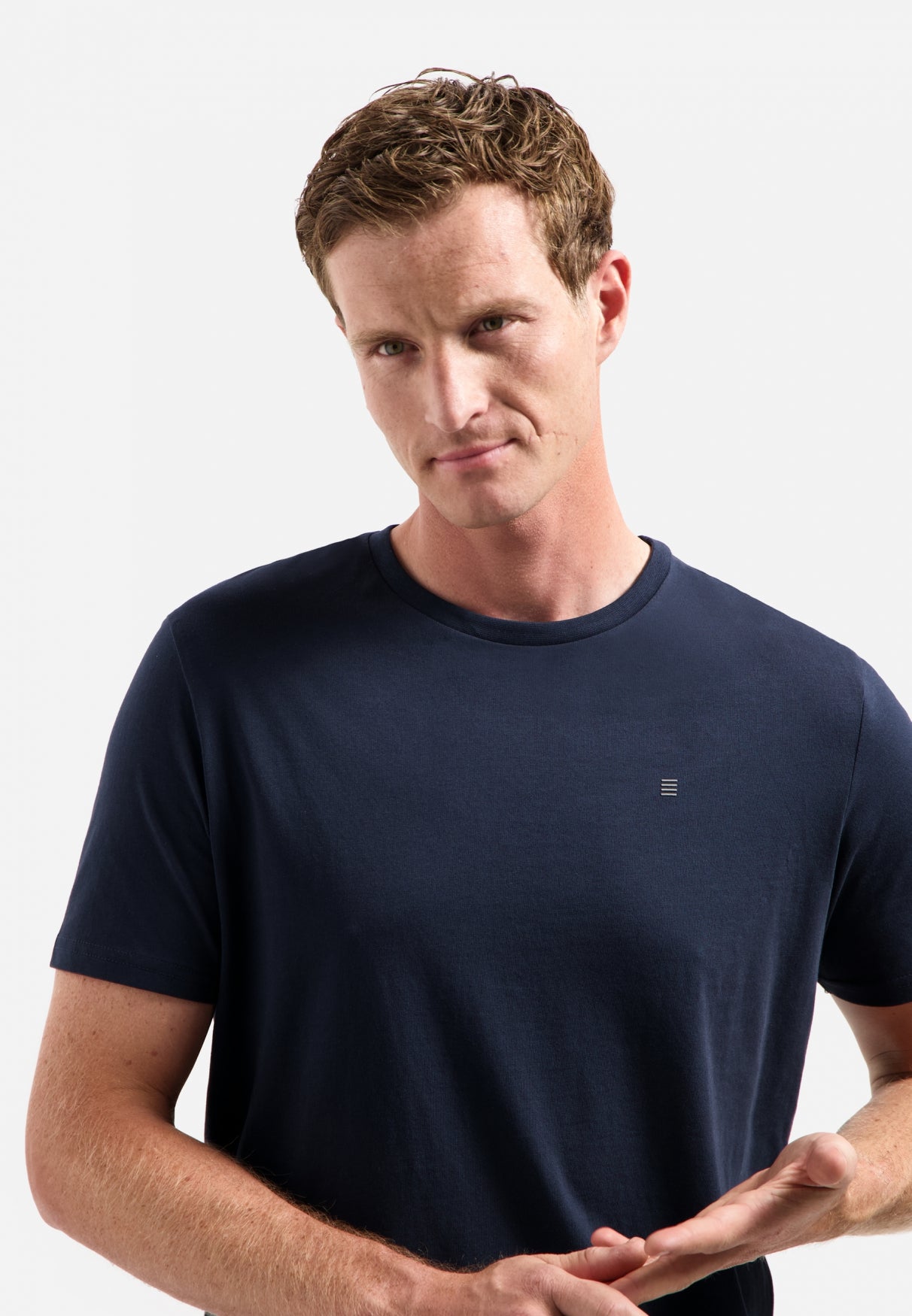 Timeless Basics Round Neck T-shirt | Night