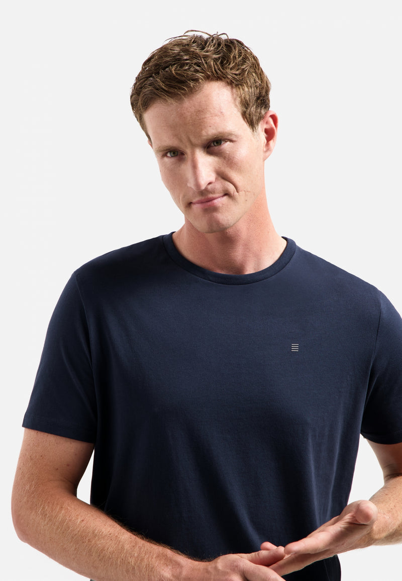 Timeless Basics Round Neck T-shirt | Night