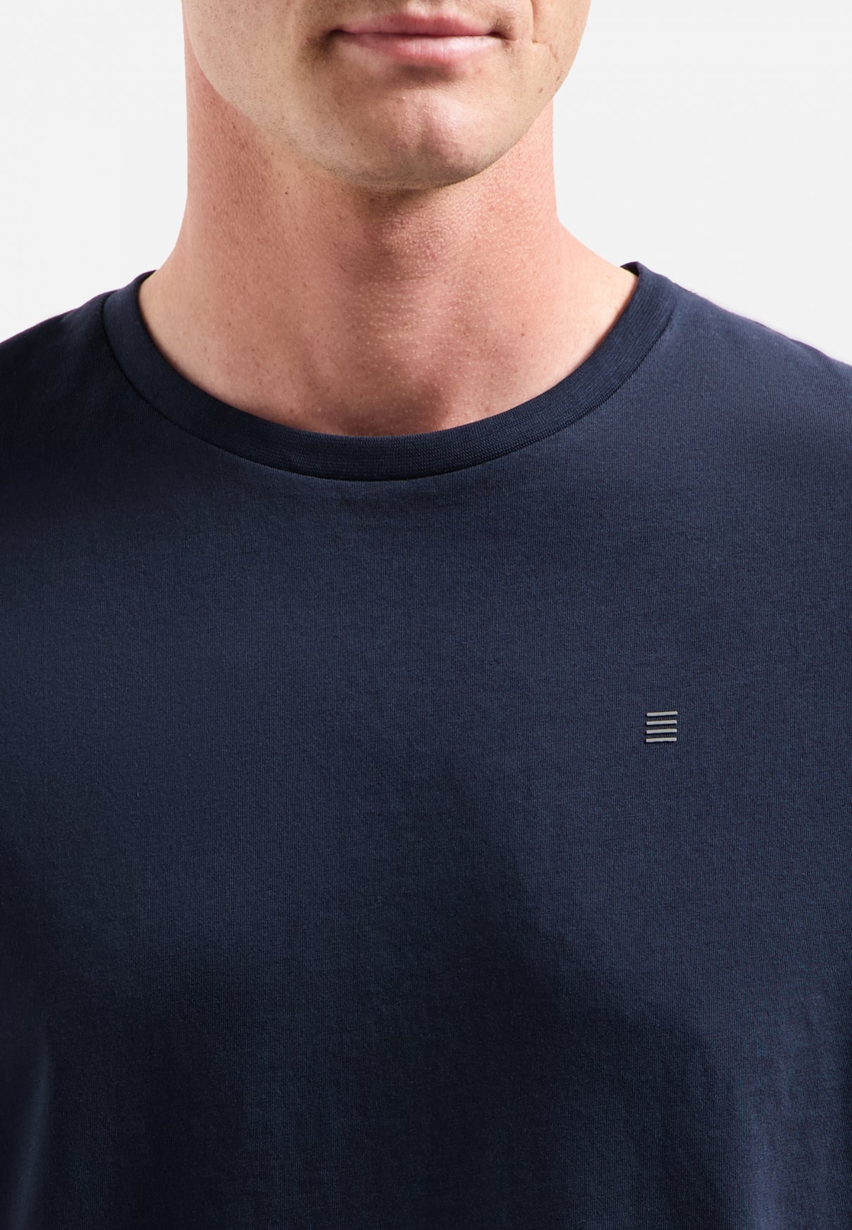 Timeless Basics Round Neck T-shirt | Night