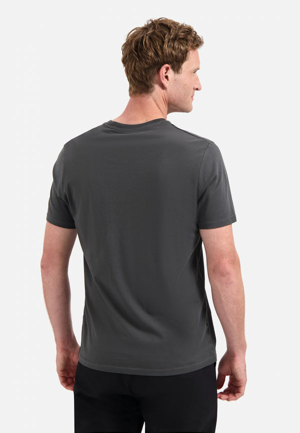 Timeless Basics Round Neck T-shirt | Dark Steel