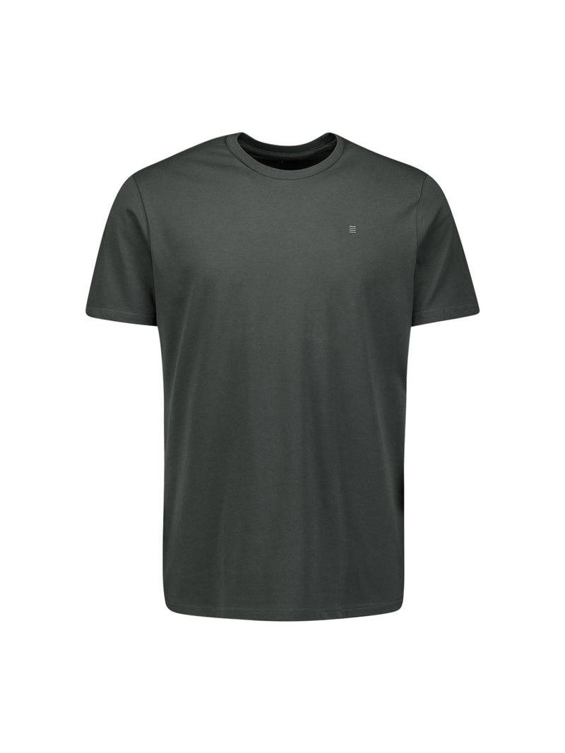 Timeless Basics Round Neck T-shirt | Dark Steel