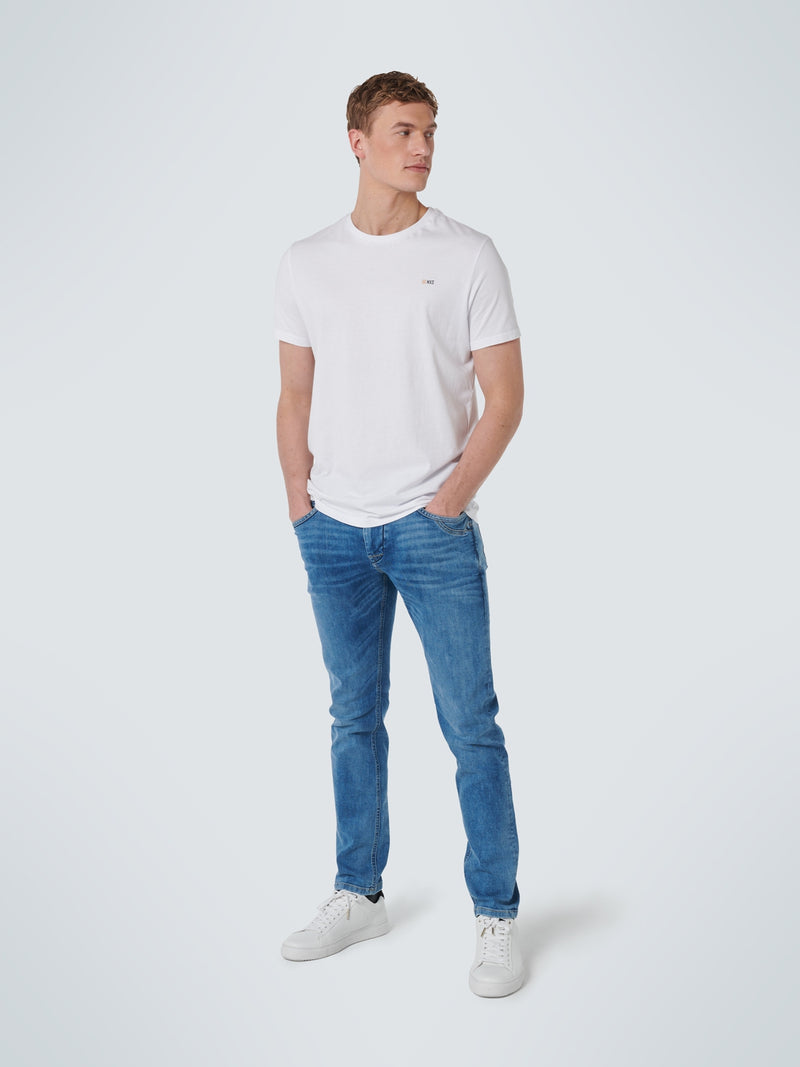 T-Shirt Crewneck Solid Basic | White