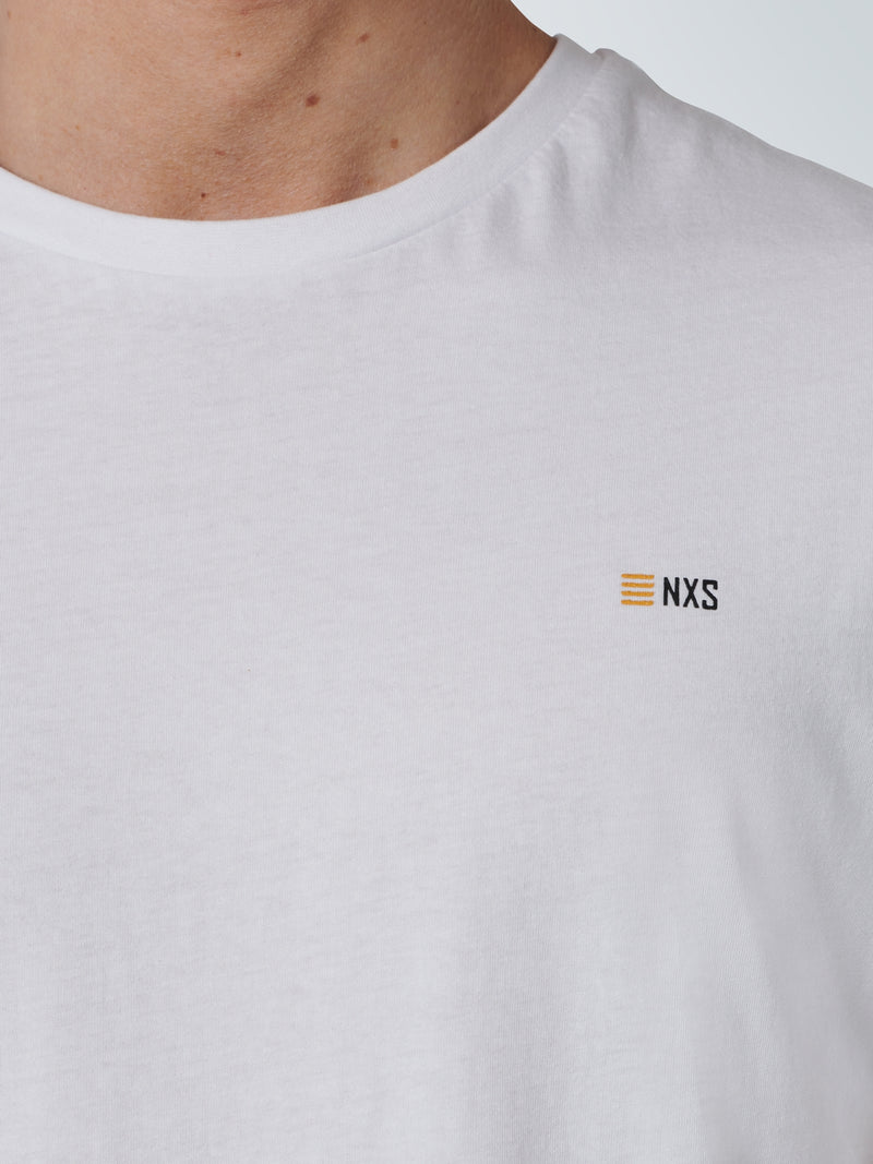 T-Shirt Crewneck Solid Basic | White
