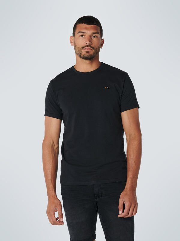 T-Shirt Crewneck Solid Basic | Black