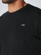 T-Shirt Crewneck Solid Basic | Black