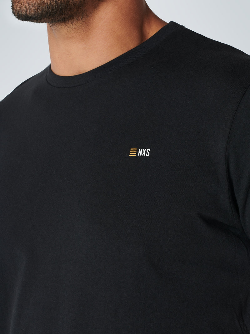 T-Shirt Crewneck Solid Basic | Black