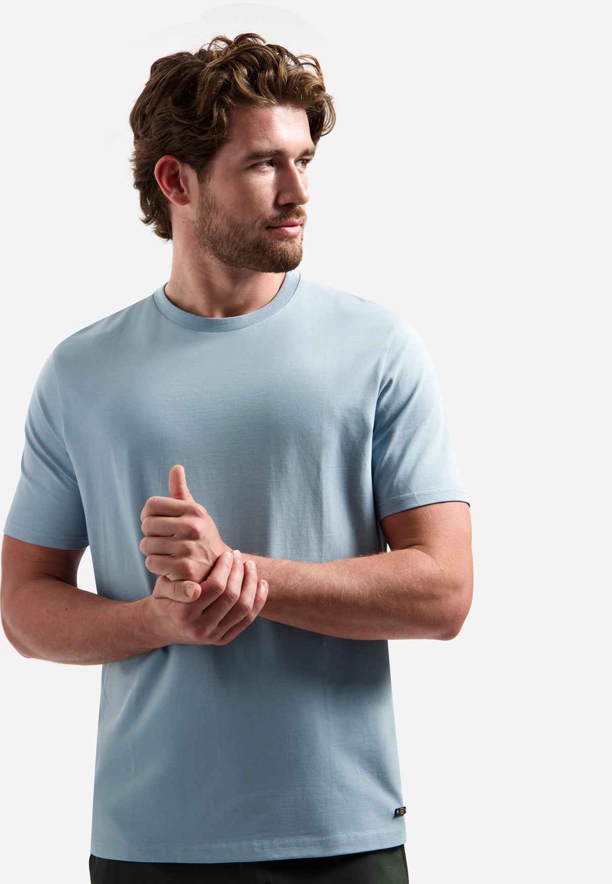Timeless Basics Basic T-shirt | Dusty Blue