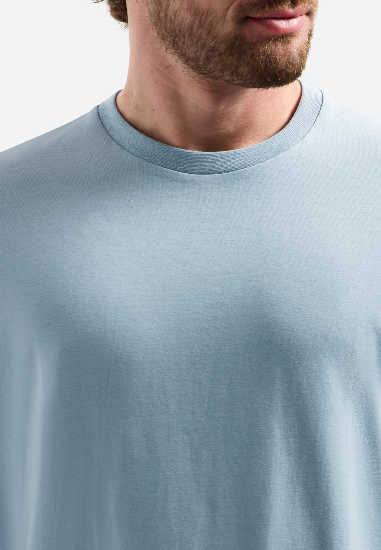 Timeless Basics Basic T-shirt | Dusty Blue