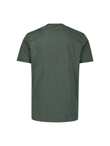 Timeless Basics Round Neck Detail T-Shirt | Dark Steel