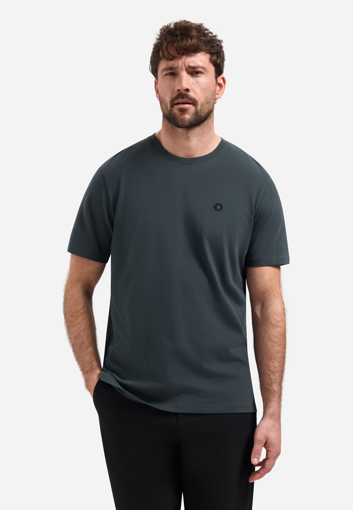 Timeless Basics Soft T-shirt | Dark Steel