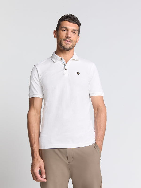 Timeless Basic Polo | White
