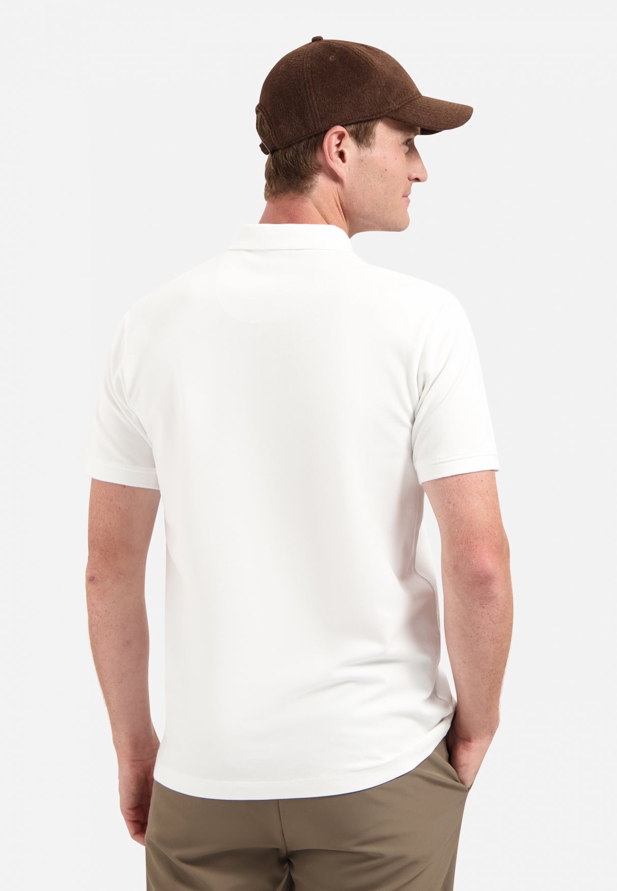 Timeless Basics Polo | White