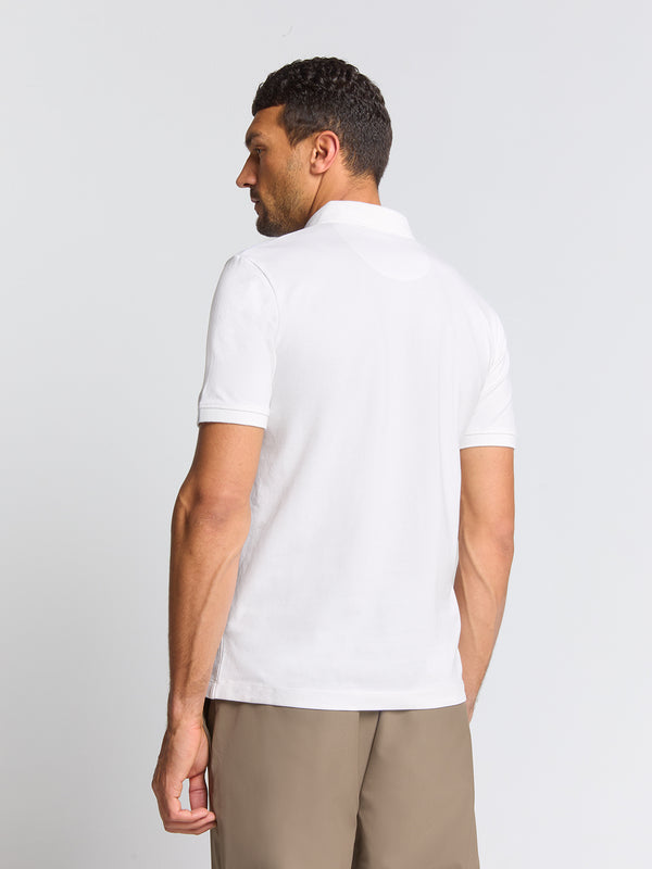 Timeless Basic Polo | White