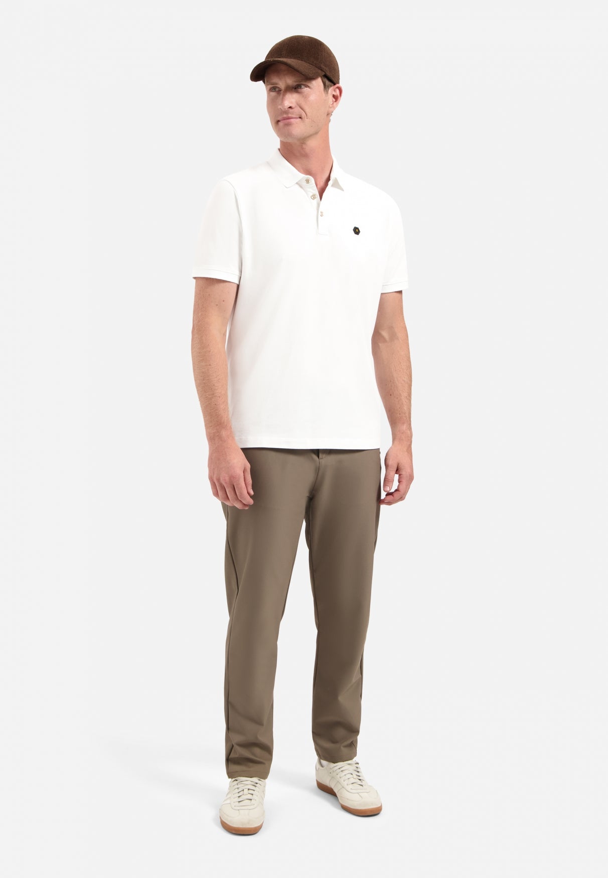 Timeless Basics Polo | White