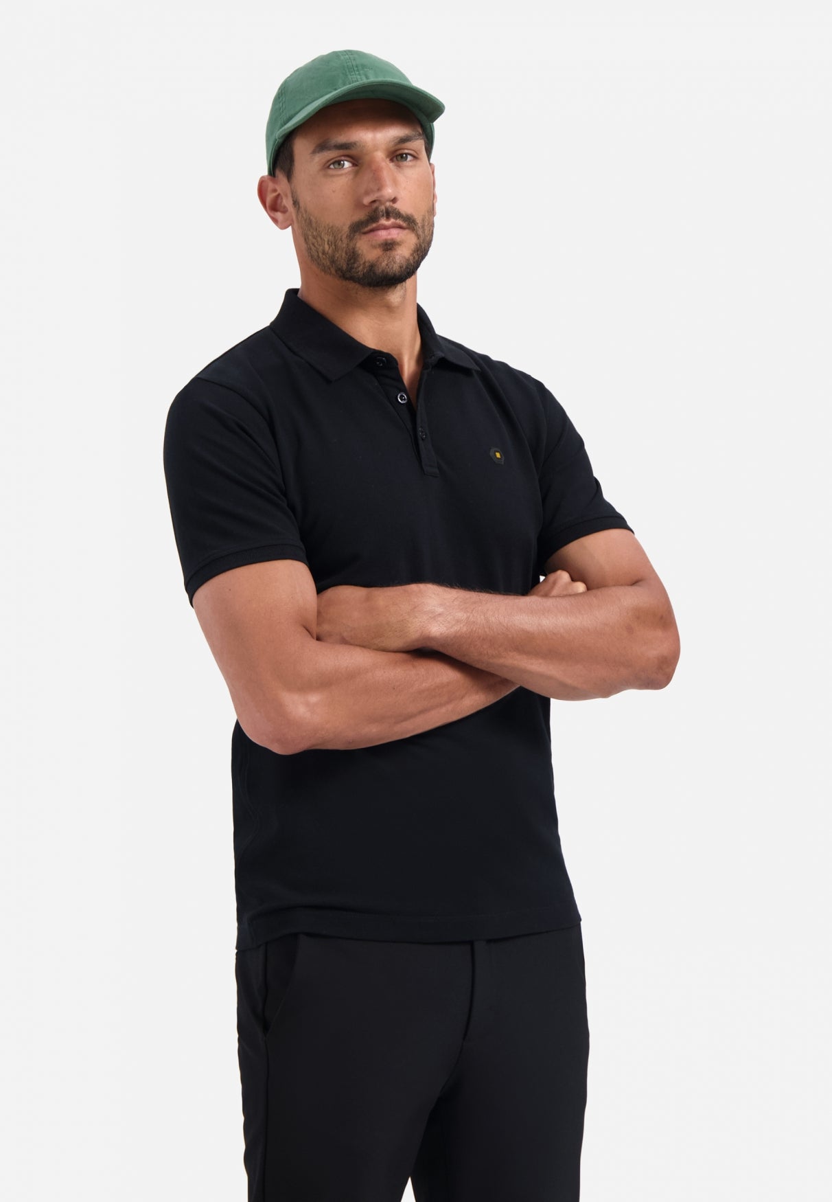 Timeless Basics Polo | Black
