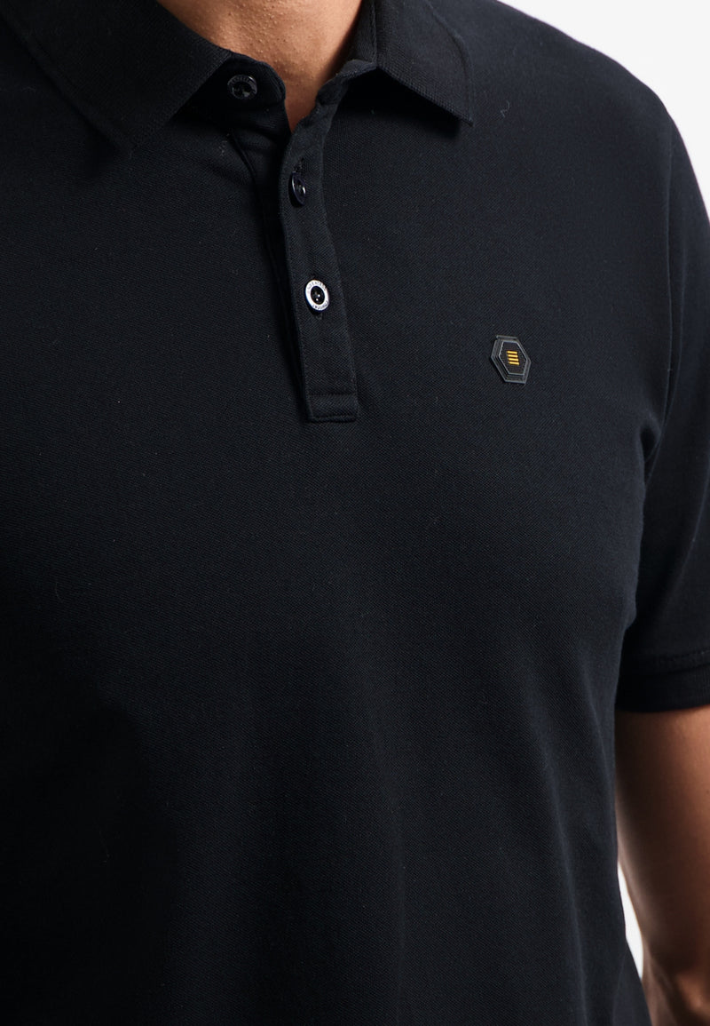 Timeless Basics Polo | Black