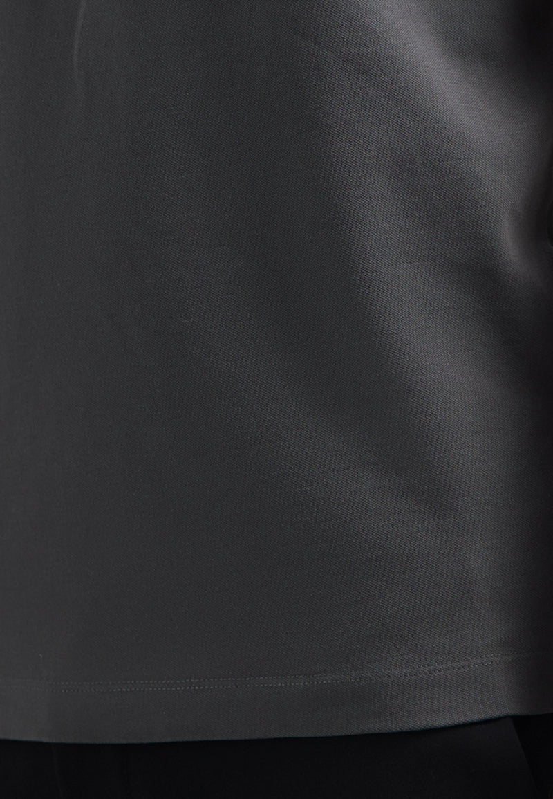 Timeless Basics Polo | Dark Steel