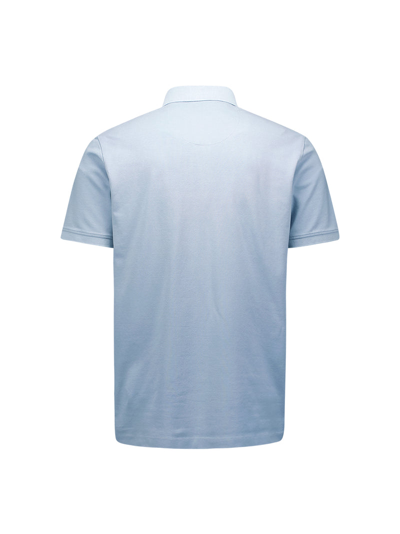Timeless Basics Polo | Dusty Blue