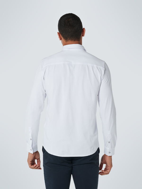 Shirt Jersey Stretch Solid | White