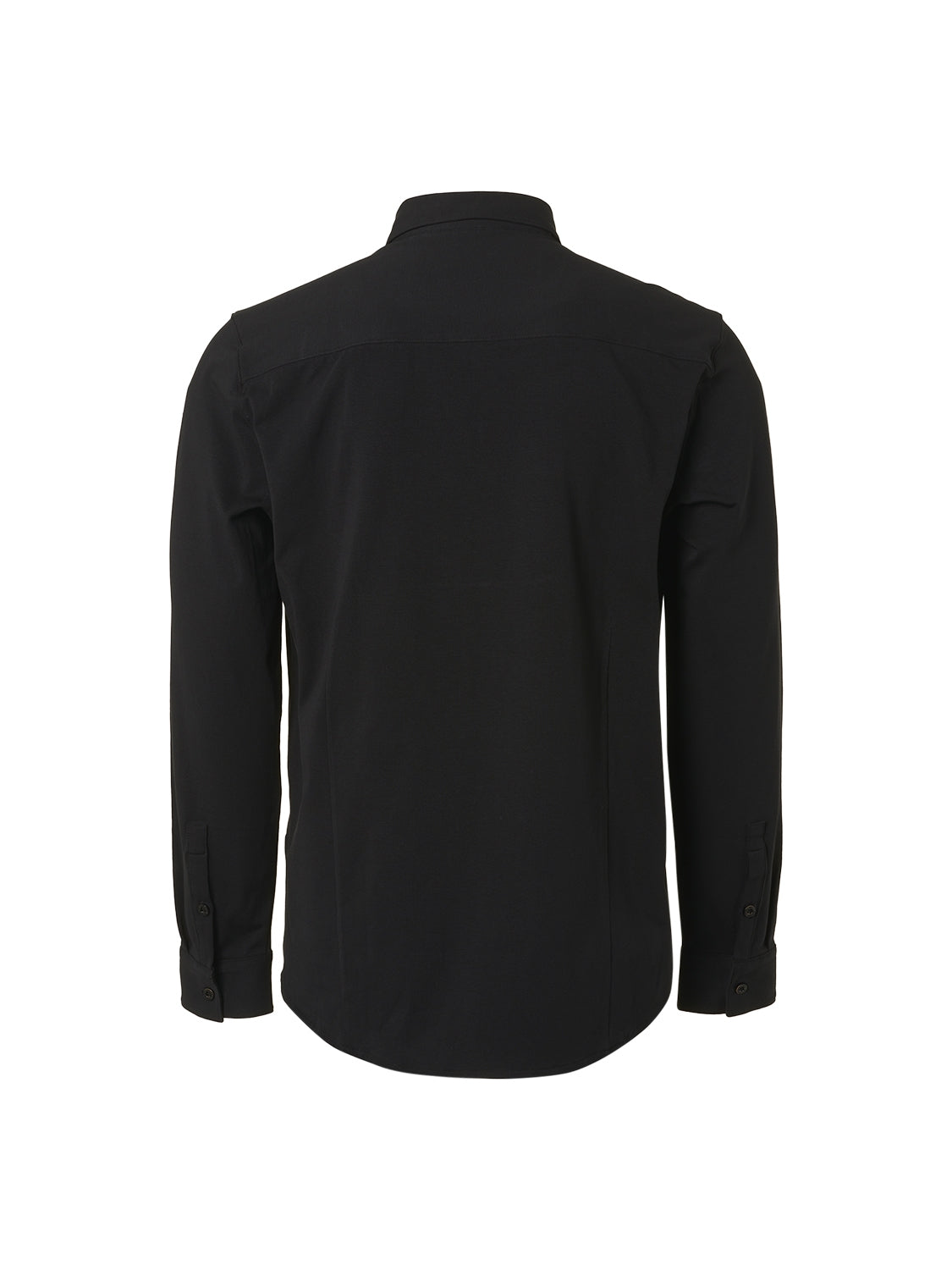 Shirt Jersey Stretch Solid | Black