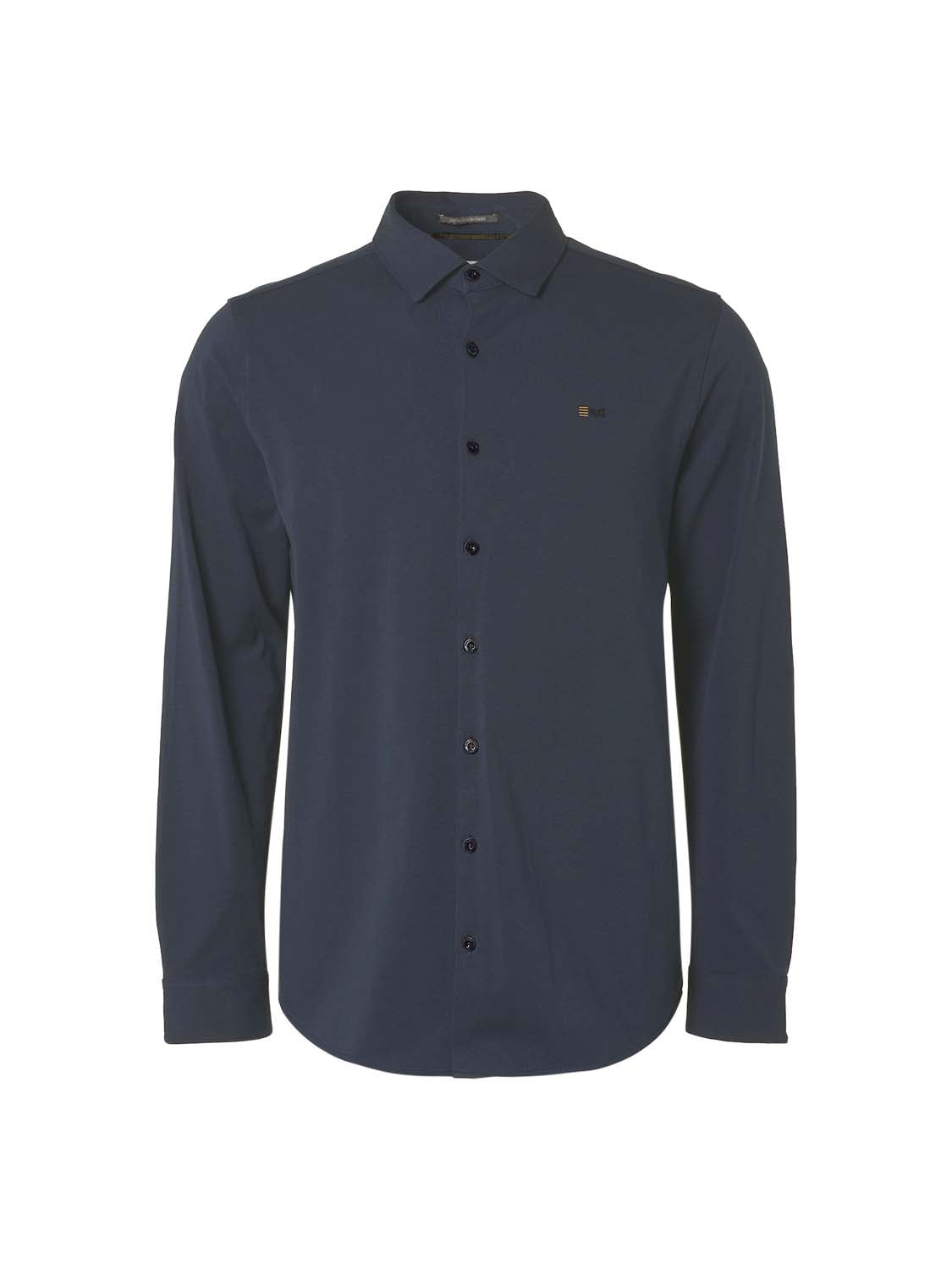 Shirt Jersey Stretch Solid | Ink