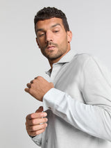 Timeless Basics Jersey Shirt | Chalk
