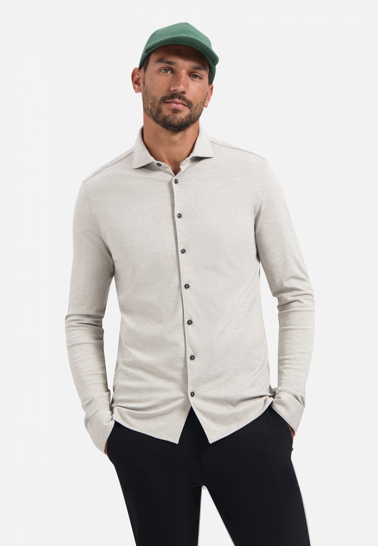 Timeless Basics Jersey Shirt | Clay