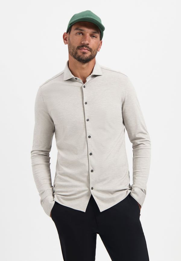Timeless Basics Jersey Shirt | Clay