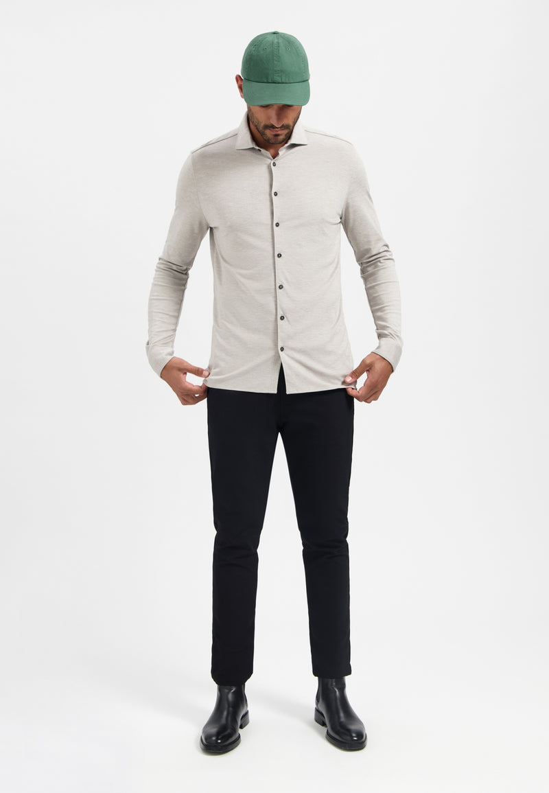 Timeless Basics Jersey Shirt | Clay