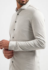Timeless Basics Jersey Shirt | Clay