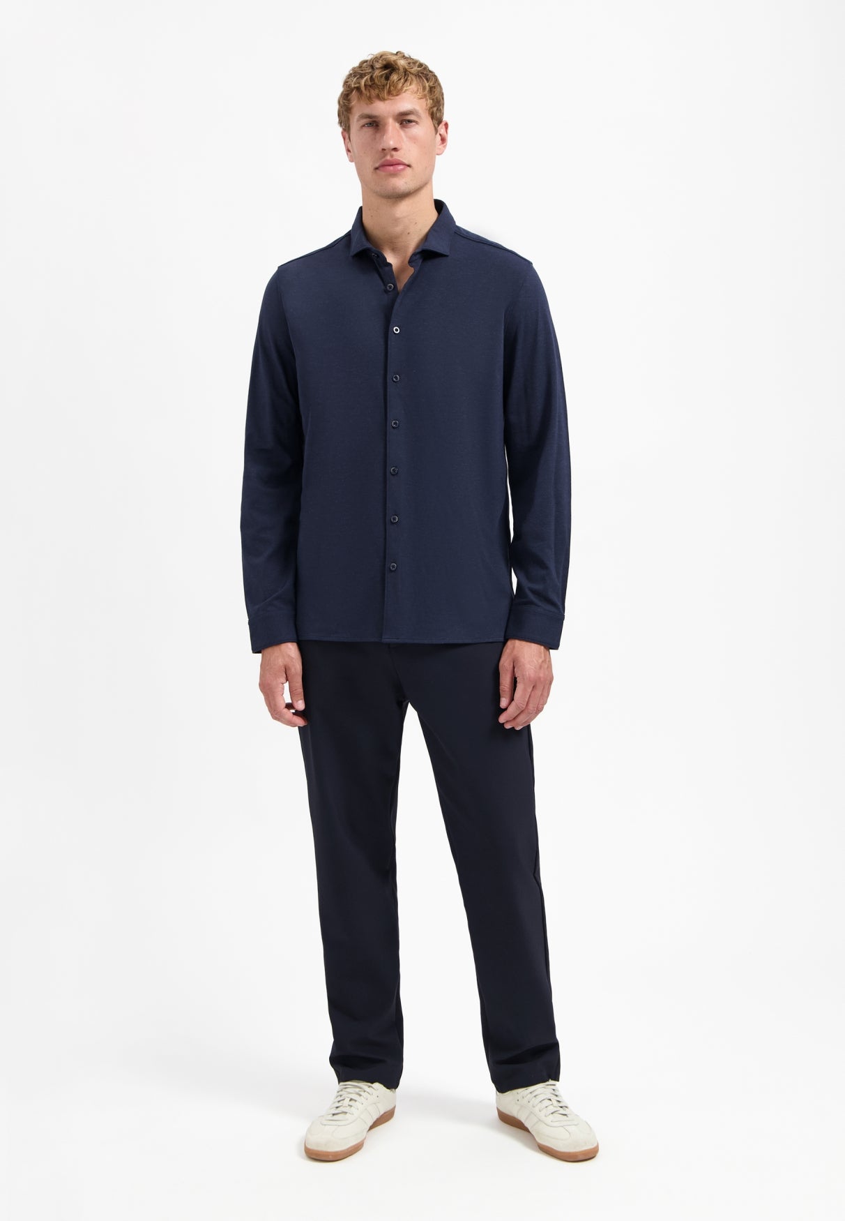 Timeless Basics Jersey Shirt | Night