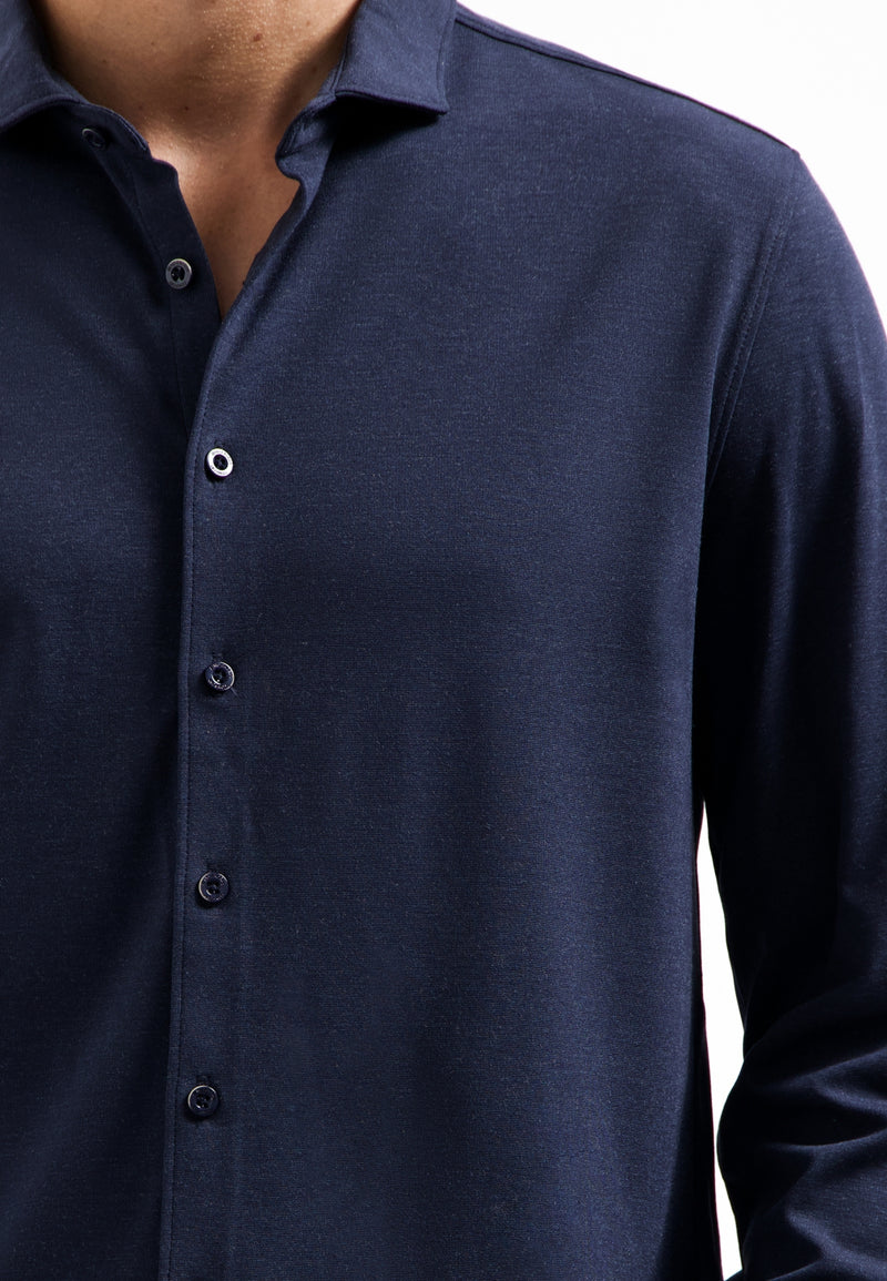 Timeless Basics Jersey Shirt | Night