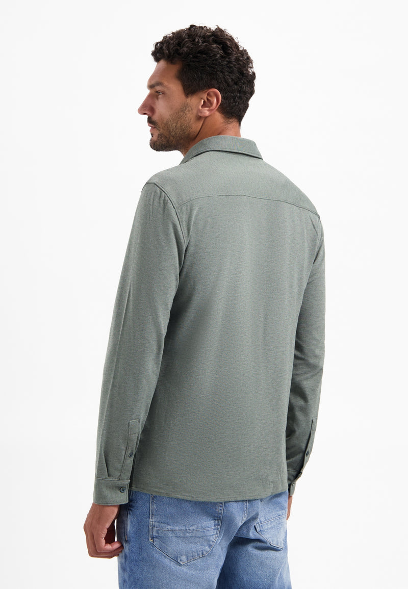 Timeless Basics Jersey Shirt | Dark Steel