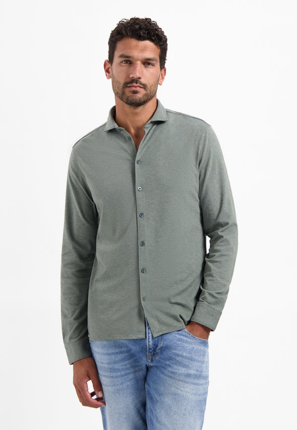 Timeless Basics Jersey Shirt | Dark Steel