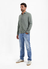Timeless Basics Jersey Shirt | Dark Steel