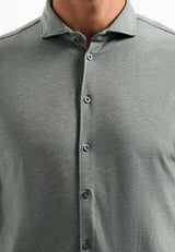 Timeless Basics Jersey Shirt | Dark Steel