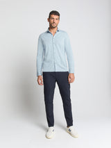 Timeless Basics Jersey Shirt | Dusty Blue