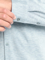 Timeless Basics Jersey Shirt | Dusty Blue