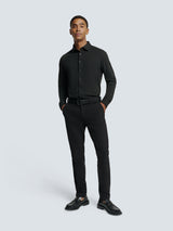 Timeless Basics Piqué Shirt | Black