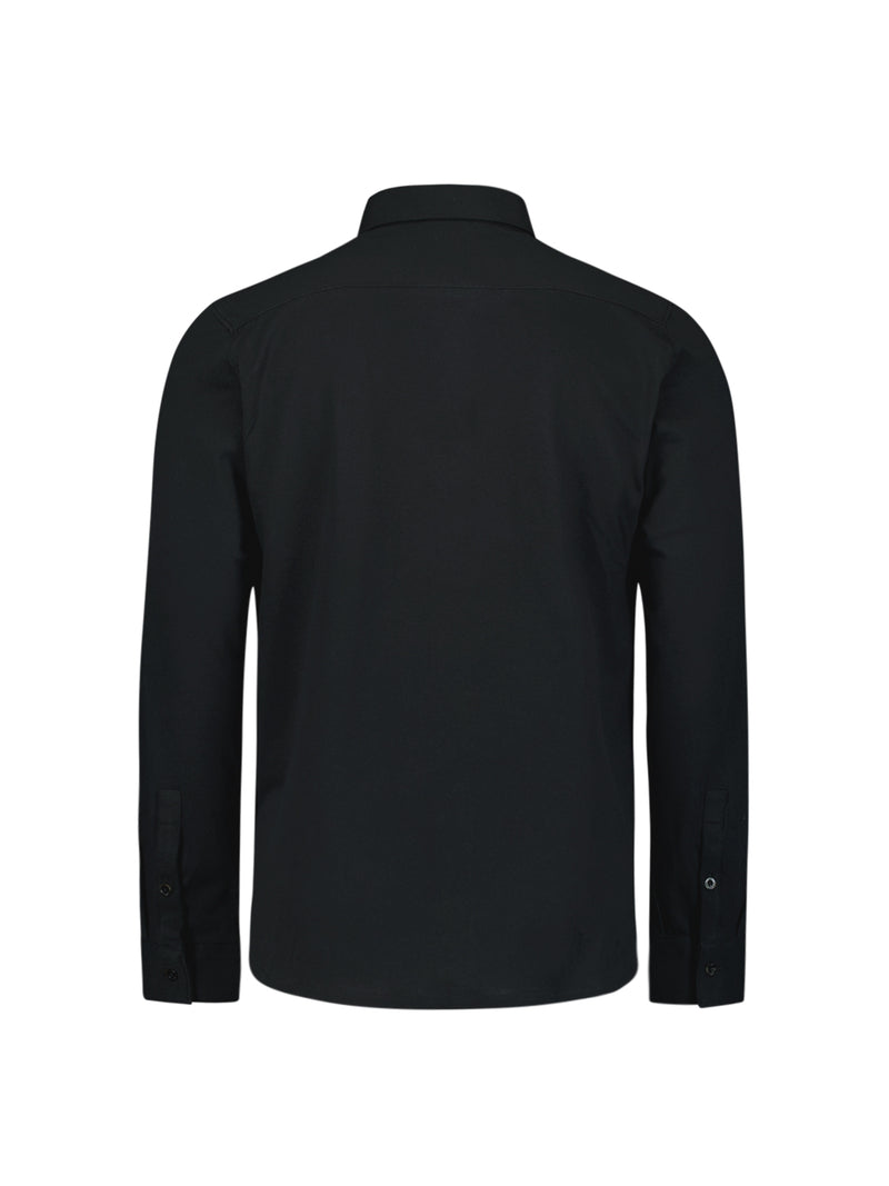 Timeless Basics Piqué Shirt | Black