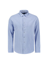 Timeless Basics Piqué Shirt | Office Blue