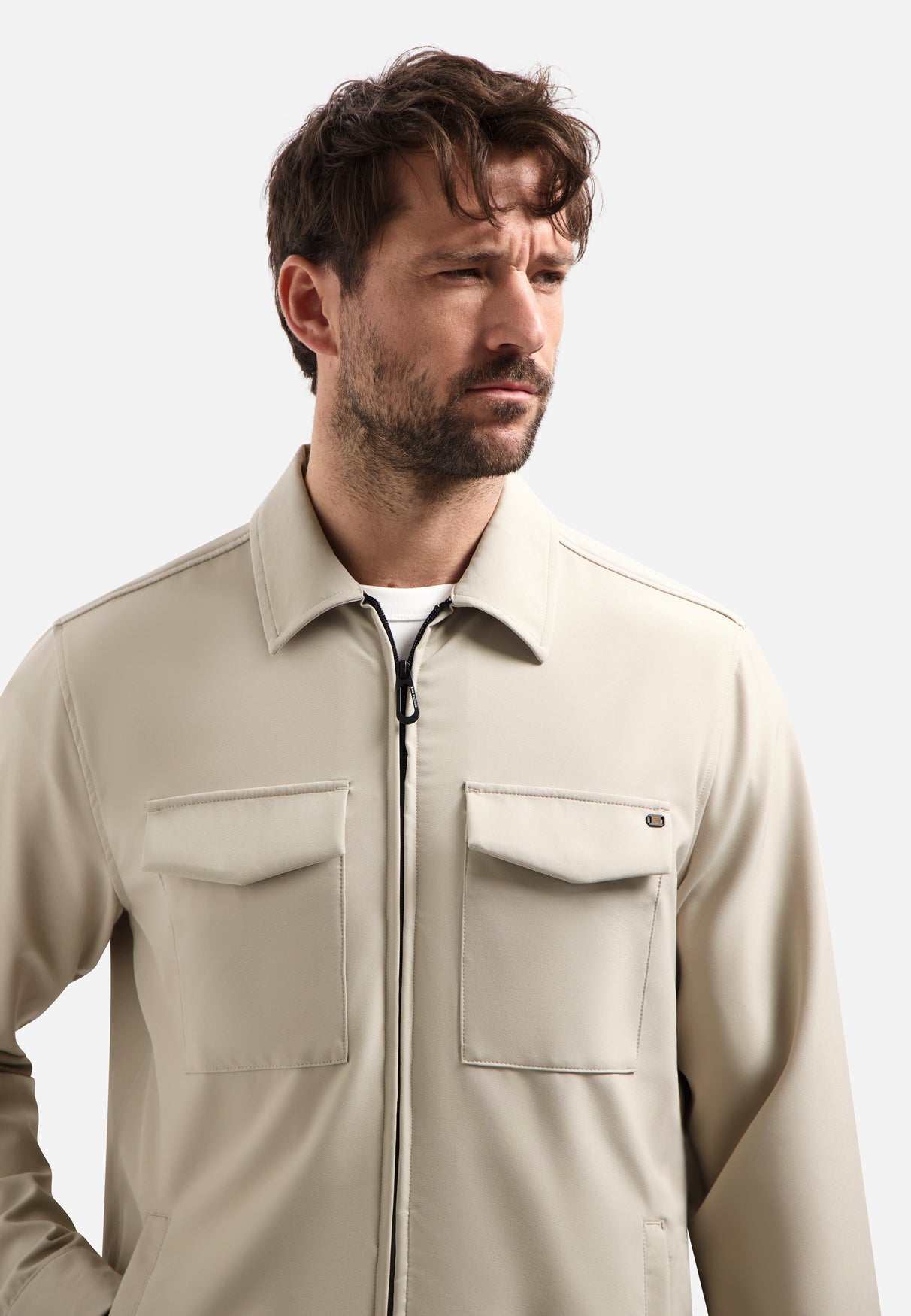 The Sedoc Overshirt | Stone