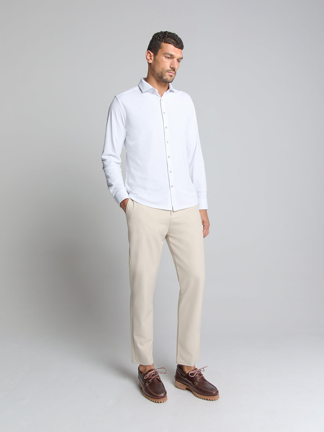 The Sedoc Pants - Wide Fit  | Stone