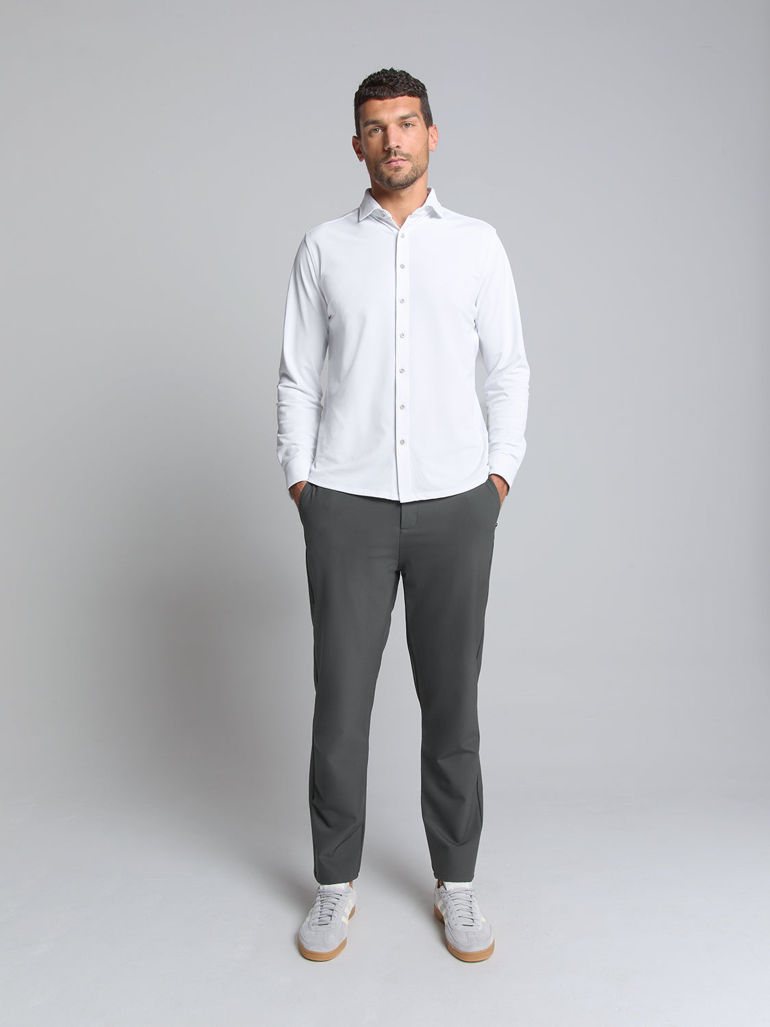 The Sedoc Pants - Wide Fit  | Dark Steel
