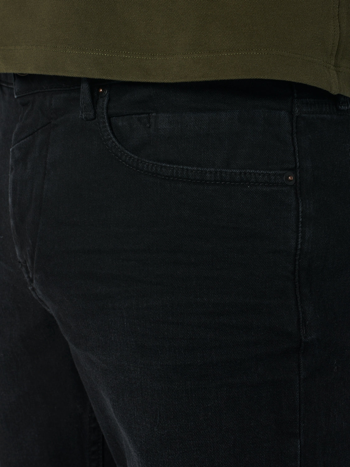 Denim, Regular 711, Black, Stretch | Black Denim