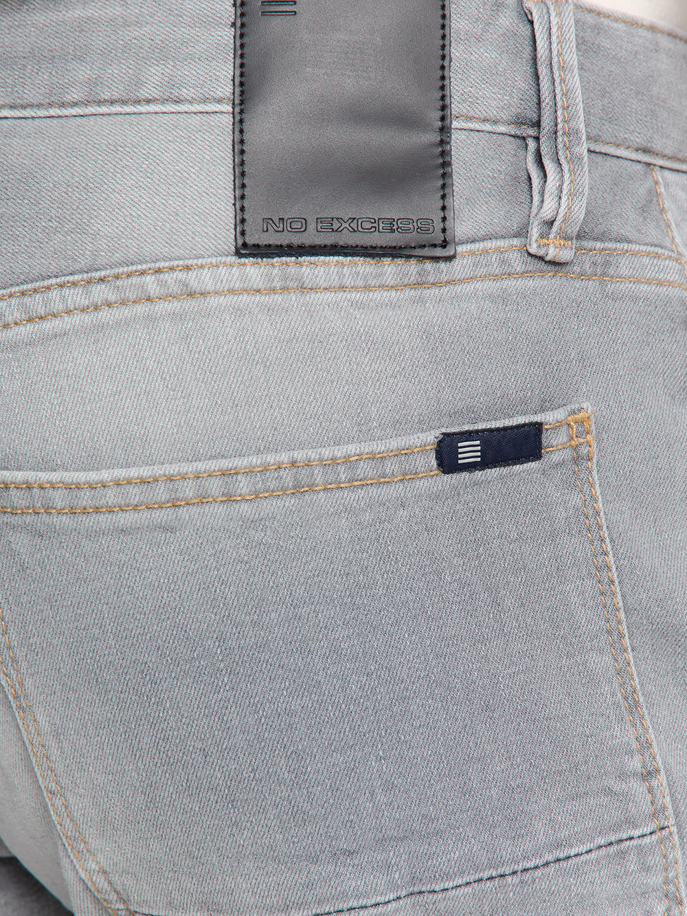 【MODERNIF】Formal grayish denim pants Formal Active Waist Cadet Grey Pants – The Axis Clothing