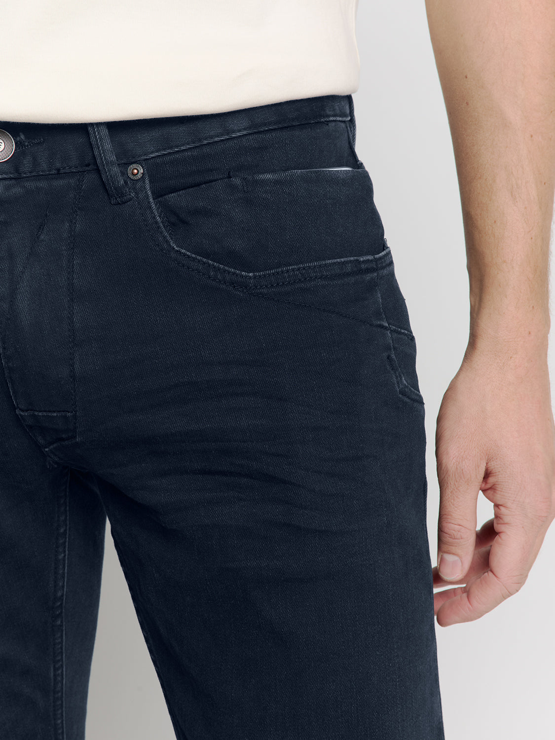 Tapered fit jeans | Dark Denim