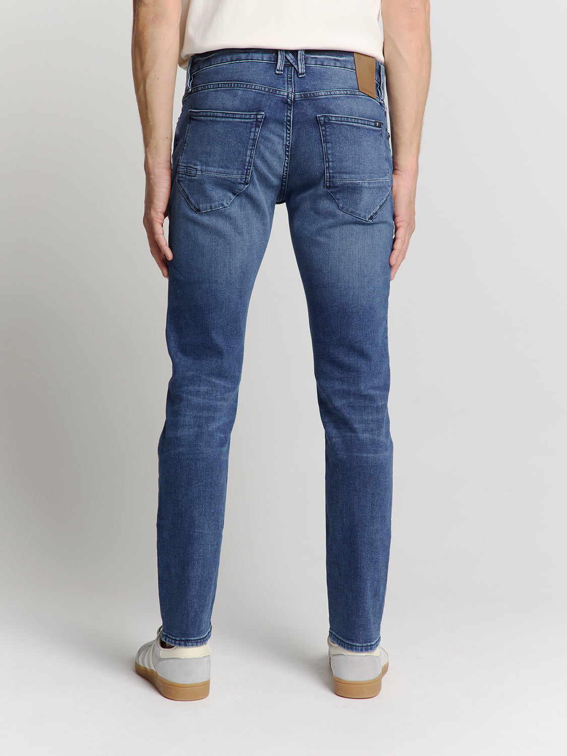 Tapered fit jeans | Stone Used Denim