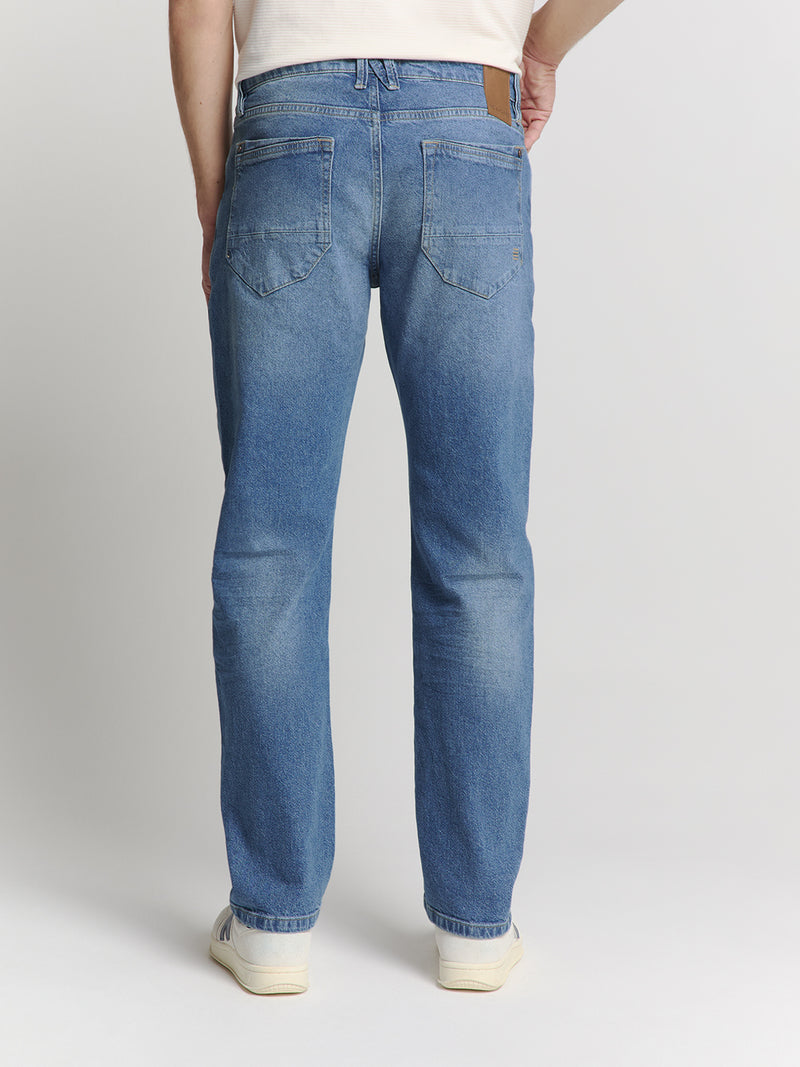 Relaxed fit jeans | Stone Used Denim