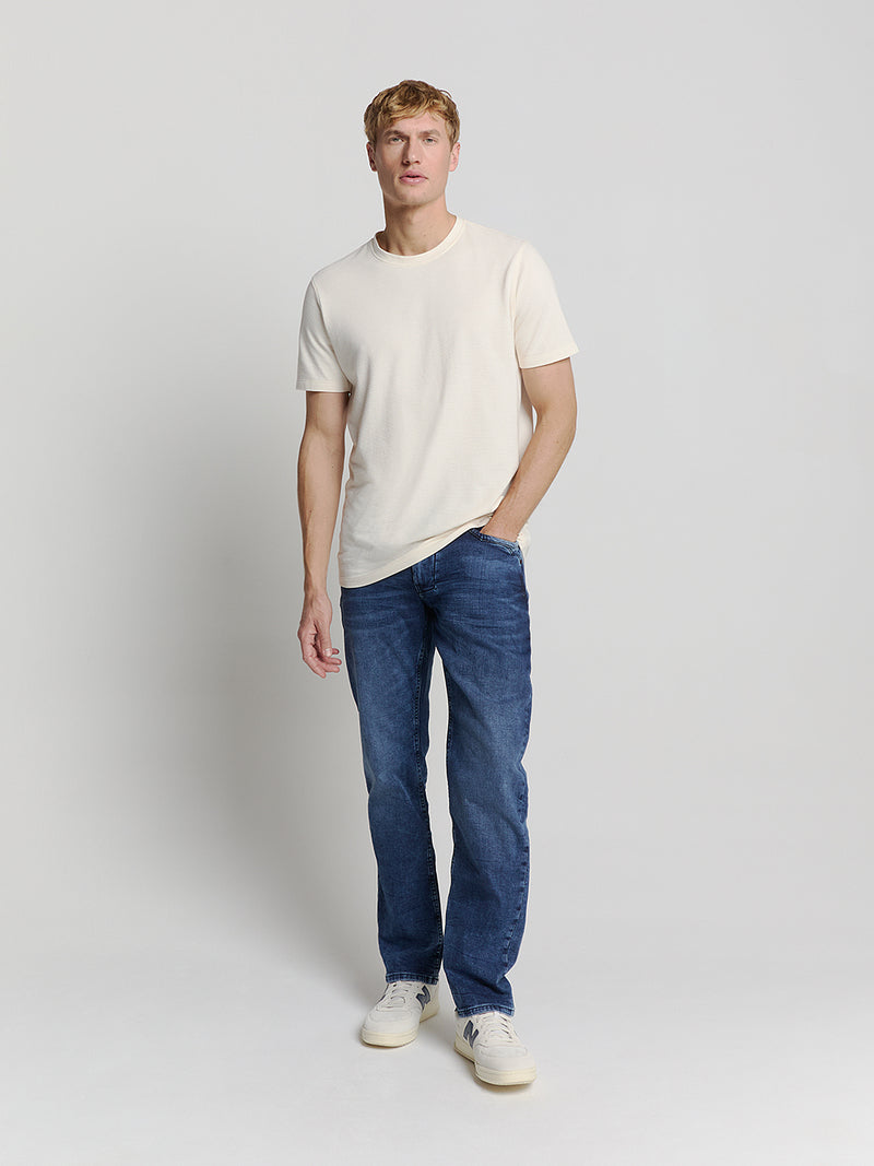 Relaxed fit jeans | Stone Used Denim